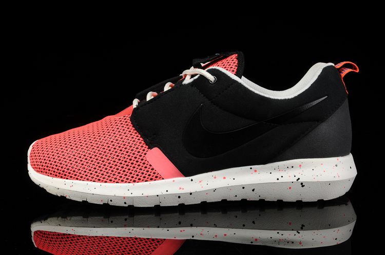 NIKE Roshe RUN NM BR 3M Noir Orange nouvelles chaussures pour hommes (4)